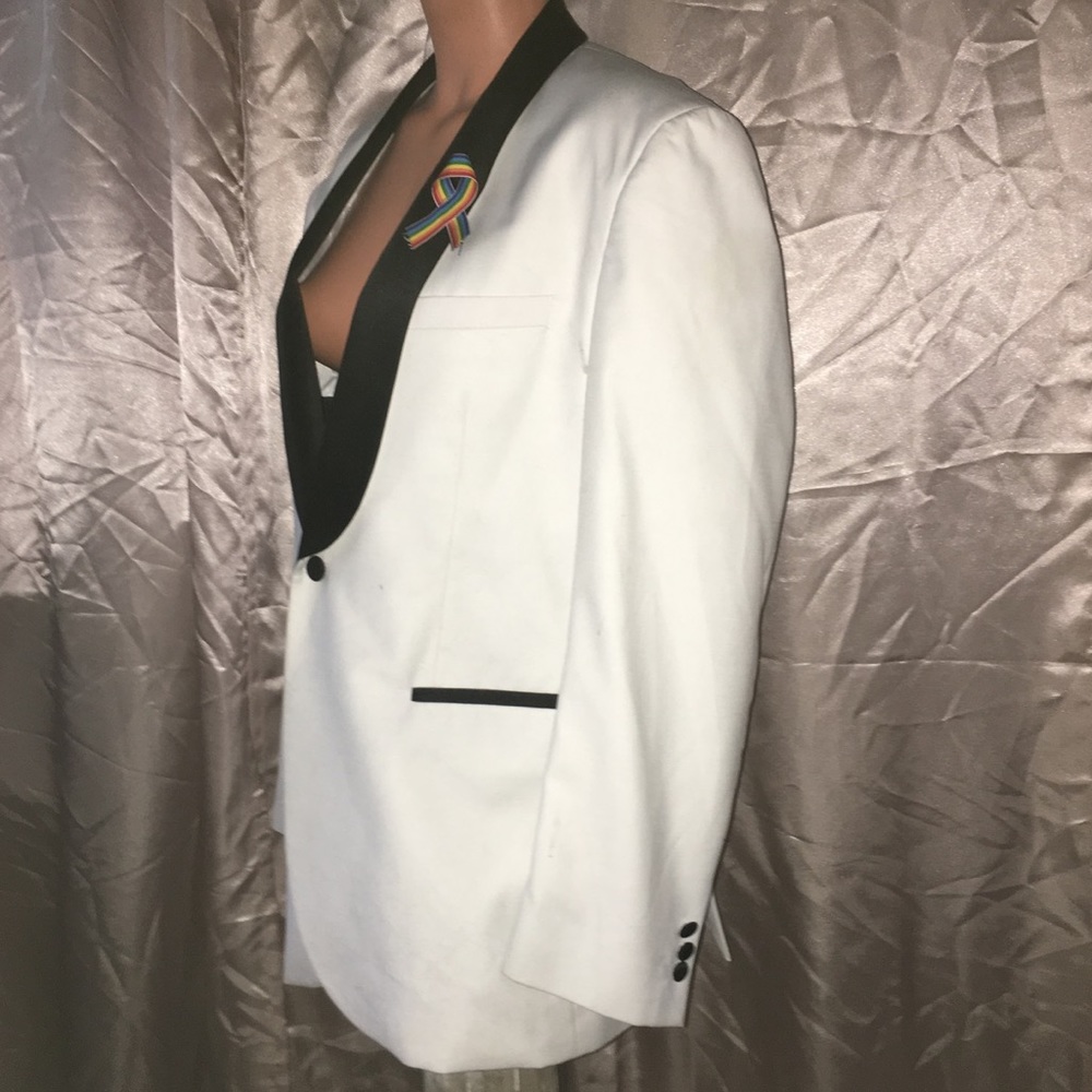 Handmade🌈Love is Love/One Love🌈Jacket Blazer Top - Picture 7 of 8